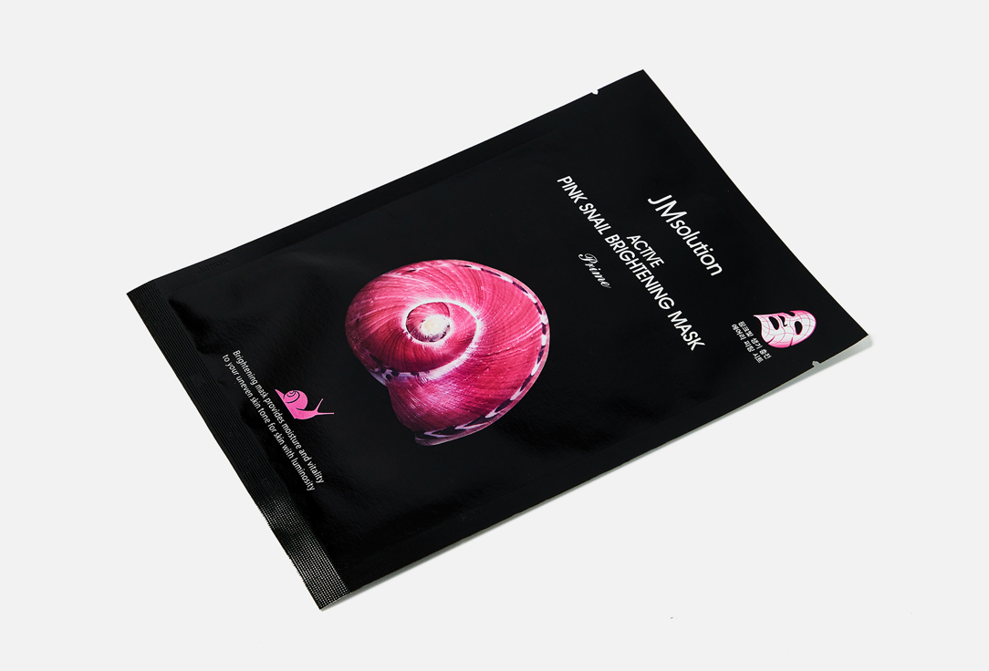 JMsolution Face Mask Active Pink Snail Brightening Prime