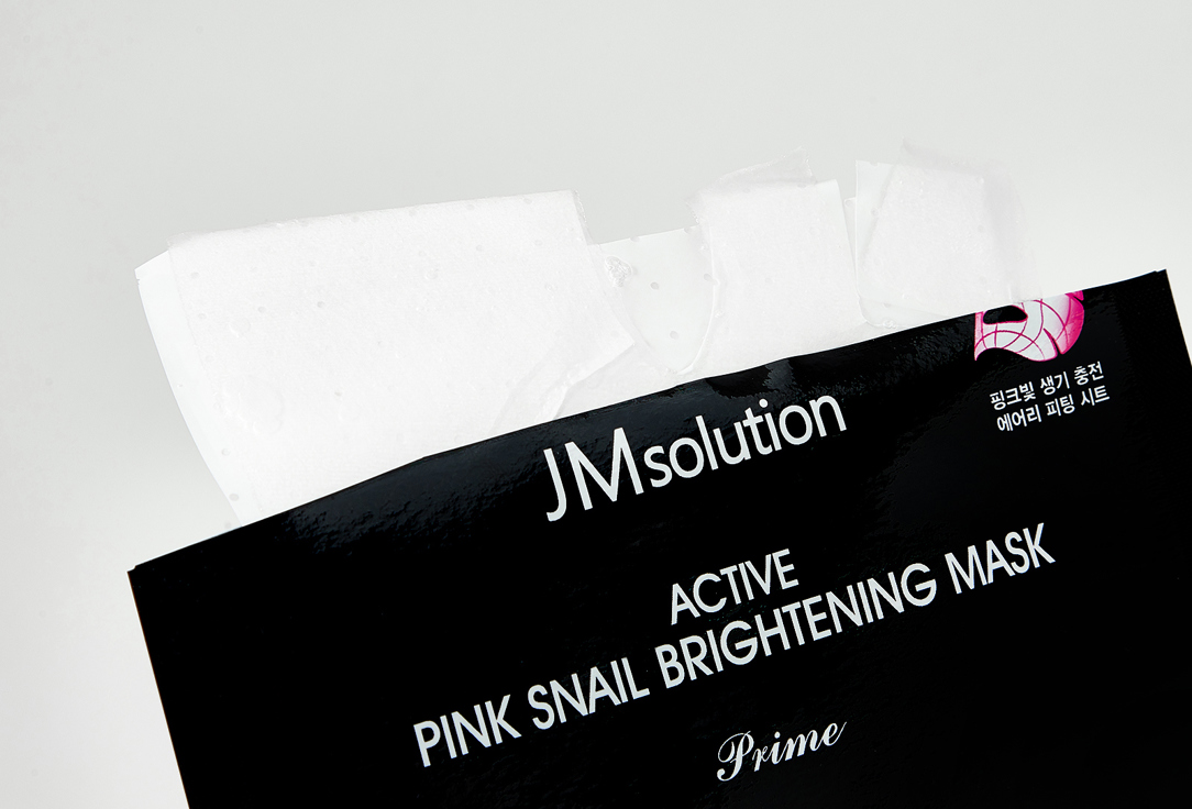 JMsolution Face Mask Active Pink Snail Brightening Prime