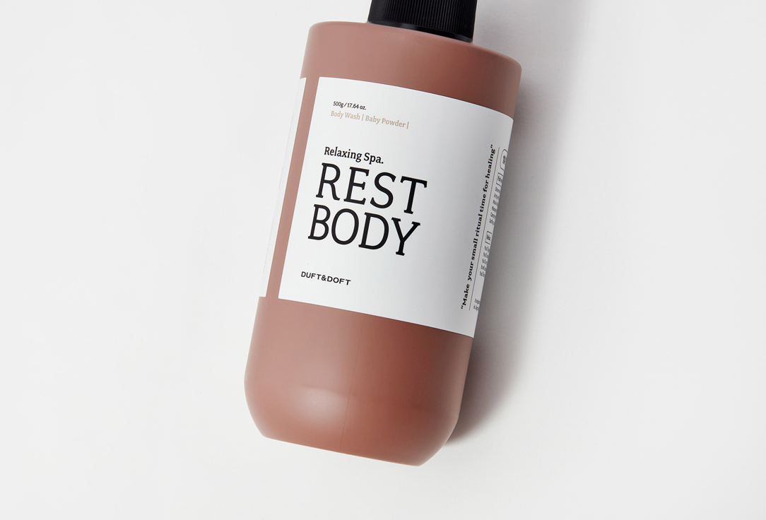 DUFT & DOFT Body wash Relaxing spa baby powder