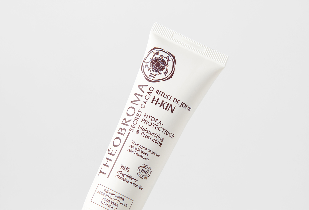 Theobroma Secret Cacao Moisturizing Protective Fluid Rituel De Jour H-Kin Day Cream