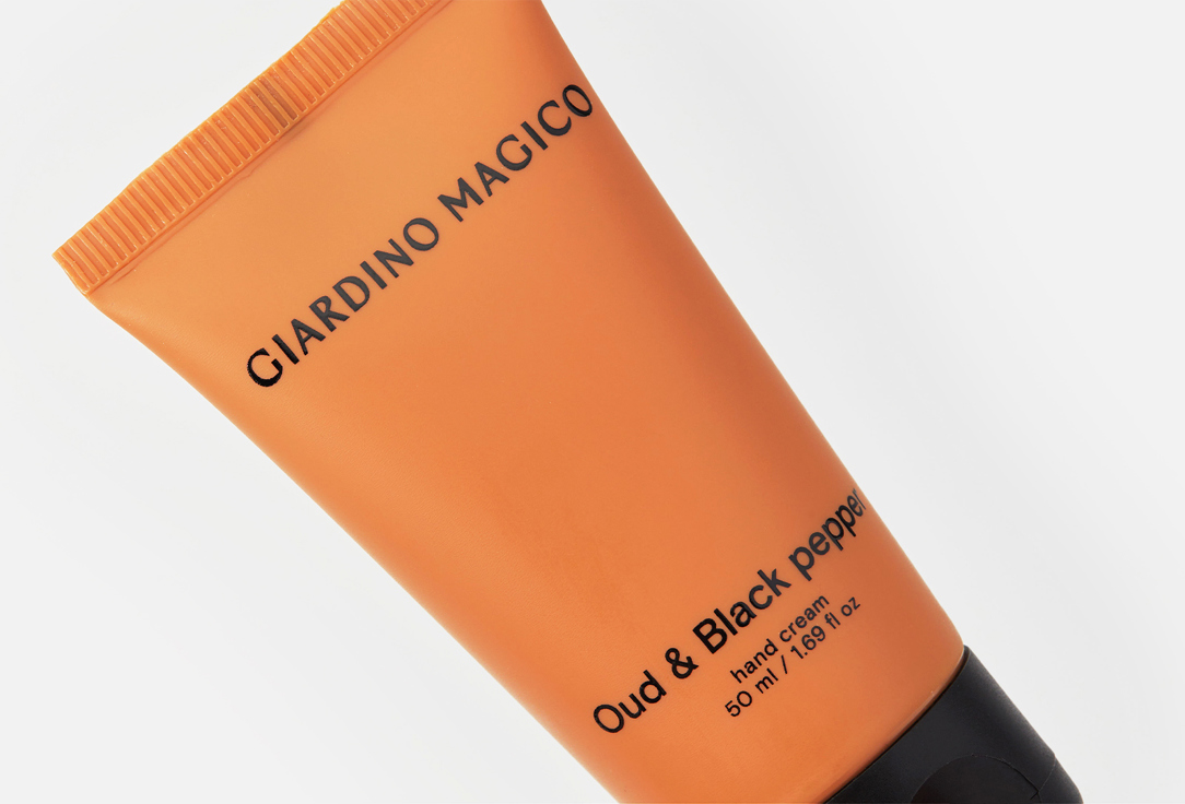 GIARDINO MAGICO Nourishing hand cream Oud & Black pepper