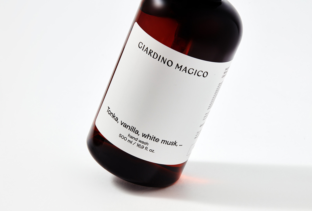 GIARDINO MAGICO Liquid hand soap Tonka, vanilla, white musk