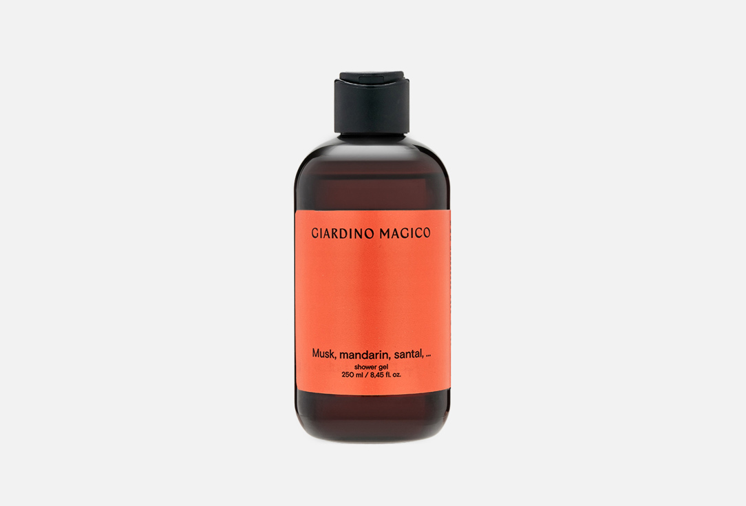 GIARDINO MAGICO Moisturizing shower gel Musk, mandarin, santal