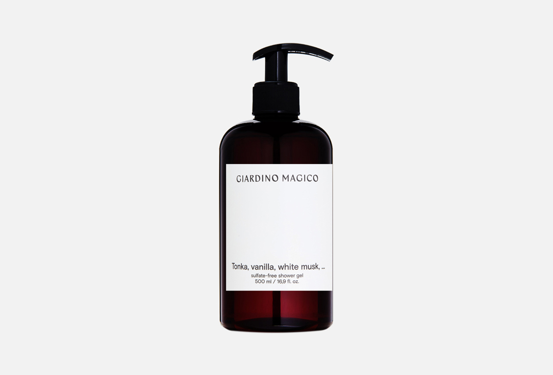 GIARDINO MAGICO sulfate-free shower gel Tonka, vanilla, white musk