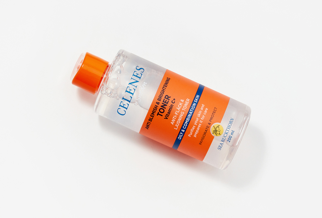 CELENES Face toner Sea buckthorn anti-blemish and brightening