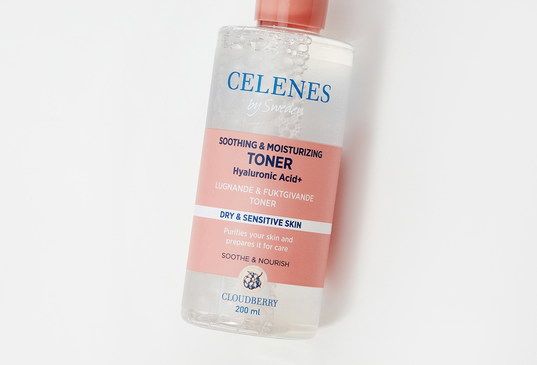 CELENES Face toner Cloudberry moisturizing and soothing