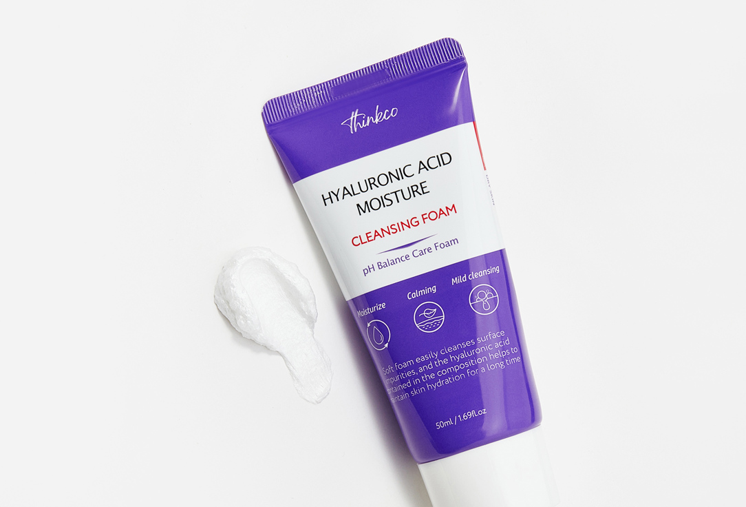 thinkco Face foam Hyaluronic acid moisture cleansing