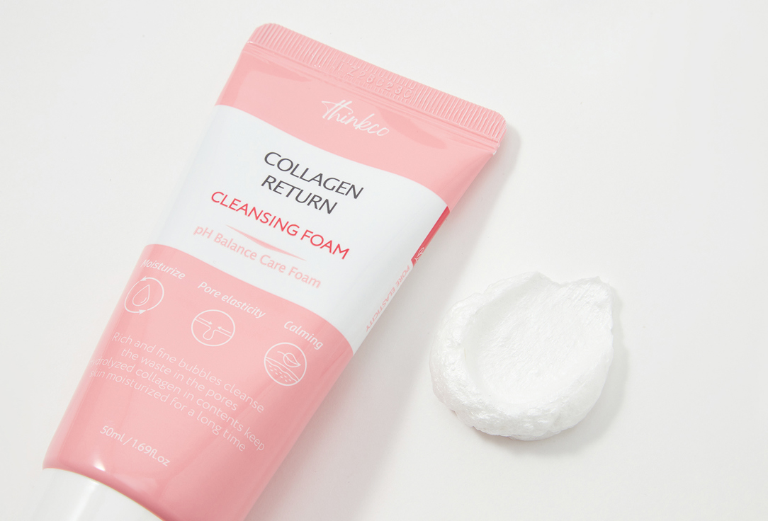 thinkco Face foam Collagen return cleansing