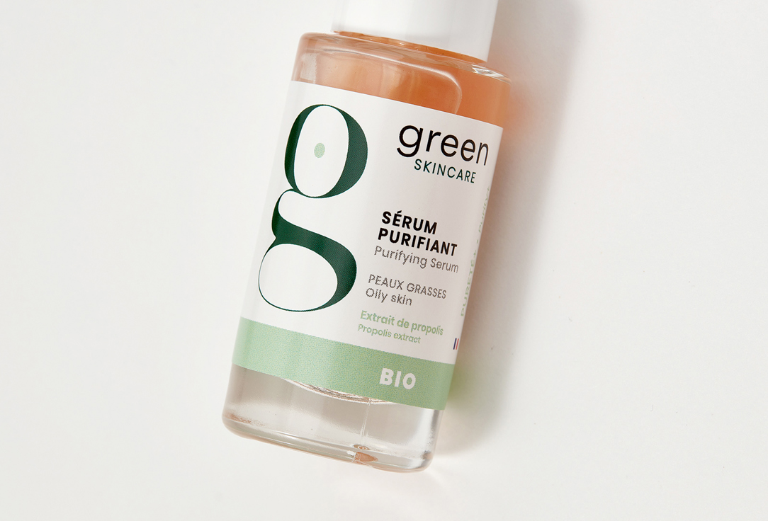 Green Skincare Purifying Serum for Oily Skin Purity+