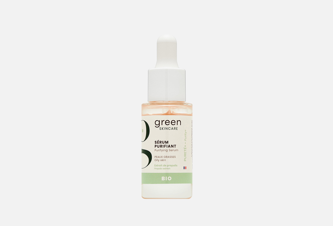 Green Skincare Purifying Serum for Oily Skin Purity+