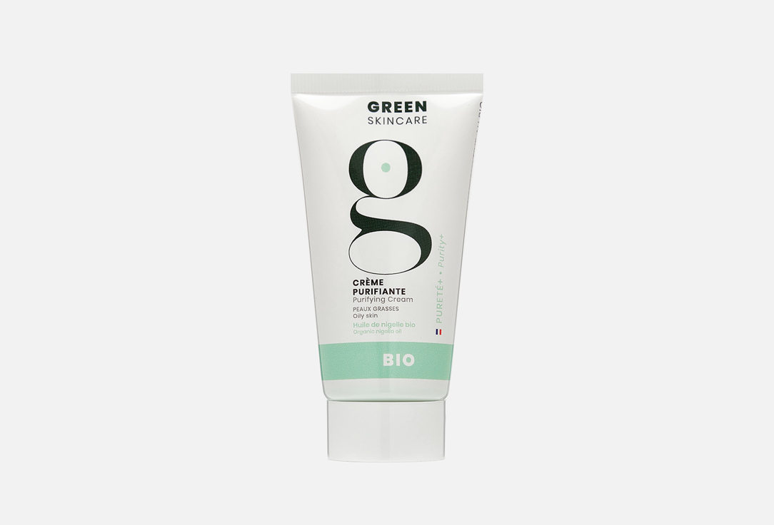 Green Skincare Purifying Face Cream for Oily Skin Purity+