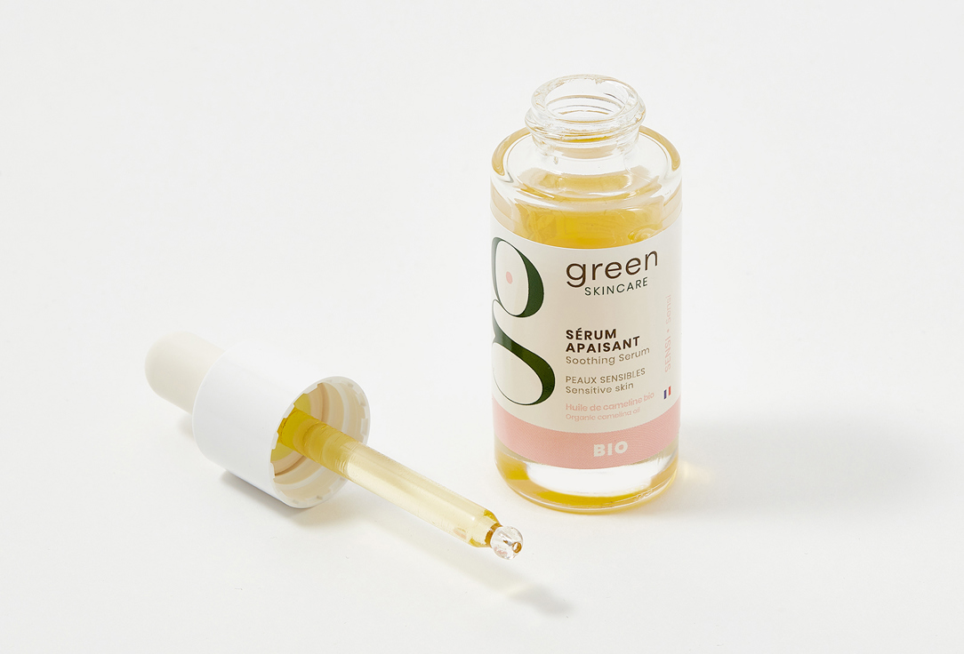 Green Skincare Soothing Serum for Sensitive Skin Sensi