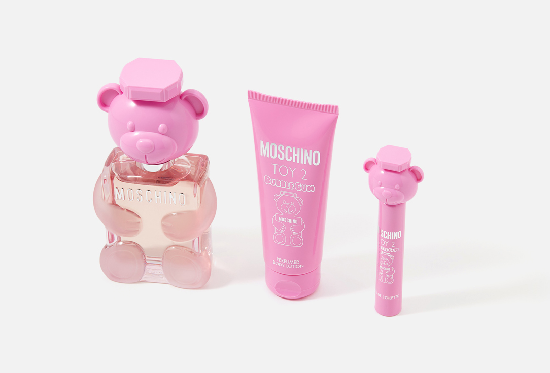 Moschino Eau de Toilette & Body Lotion Set Toy 2 Bubble Gum