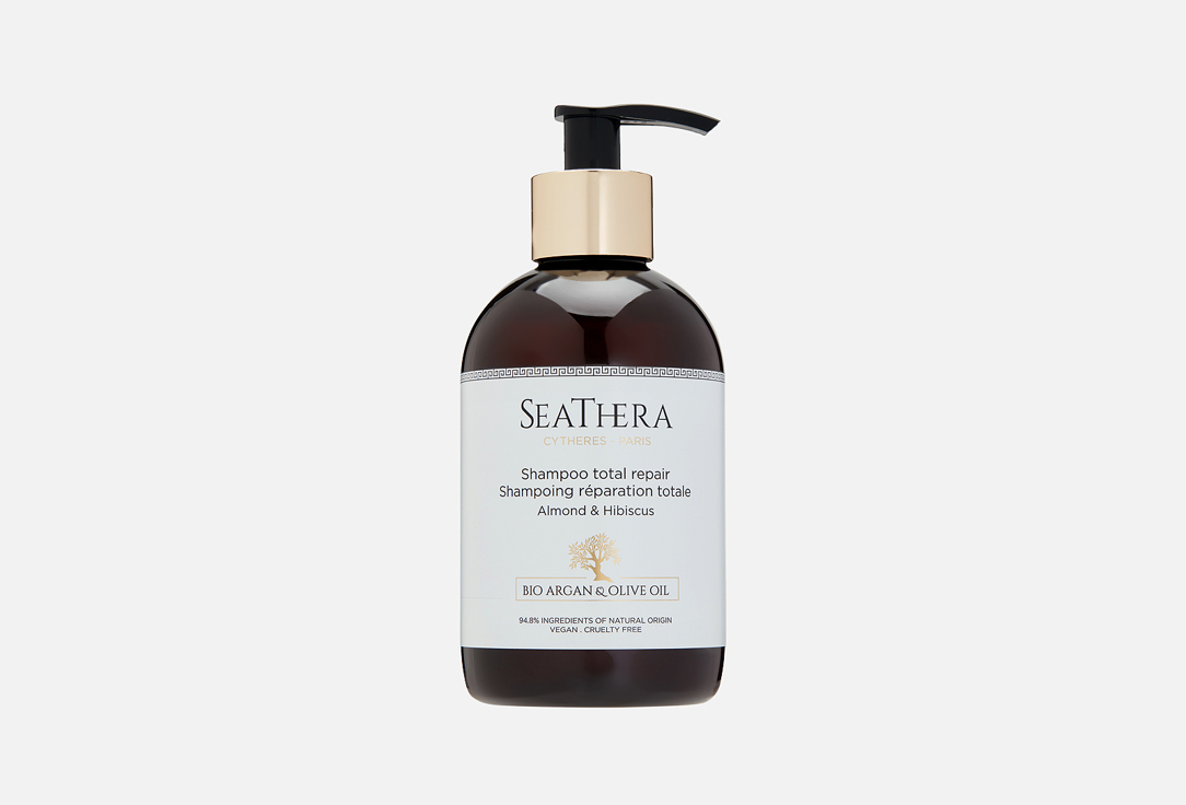 Seathera Revitalizing hair shampoo Almond & Hibiscus