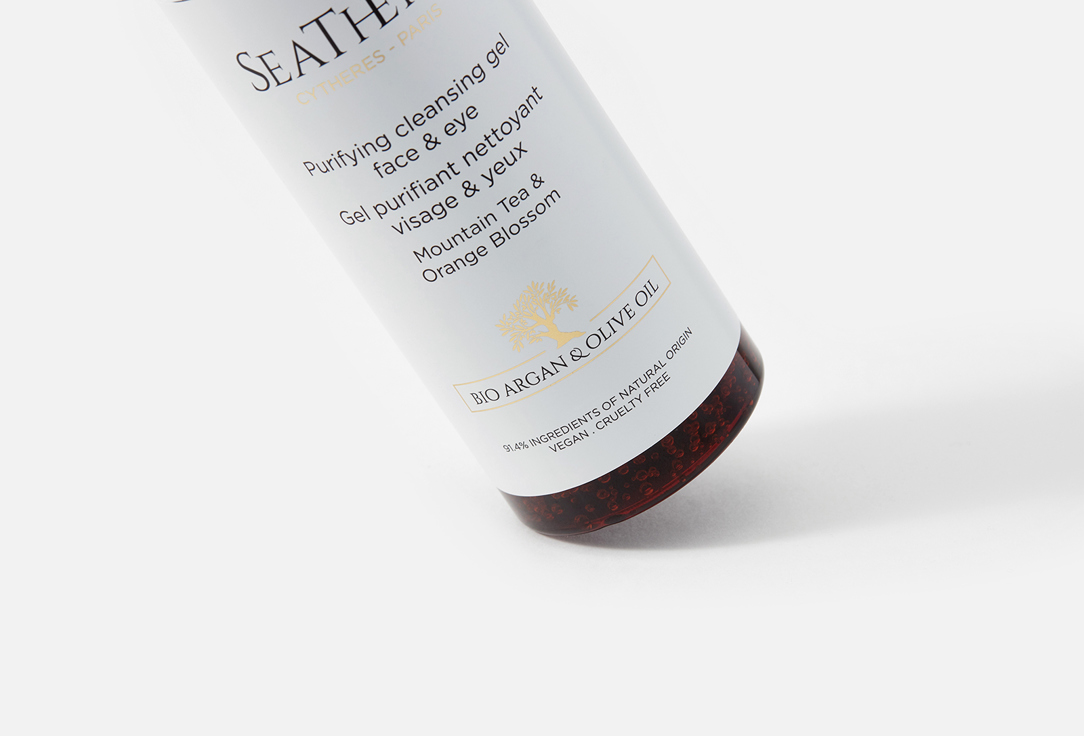 Seathera Cleansing gel for face and eyes Mountain Tea & Orange Blossom