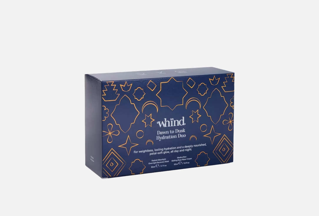 Whind Moisturizing Cream & Nourishing Mask Set Dawn to Dusk