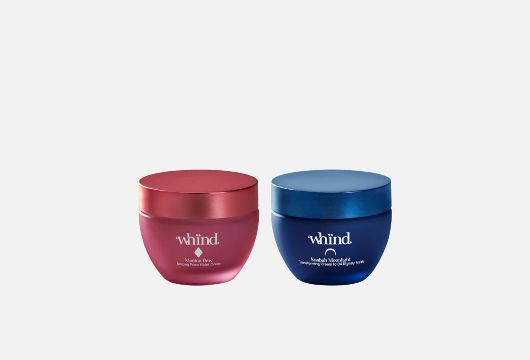 Whind Moisturizing Cream & Nourishing Mask Set Dawn to Dusk