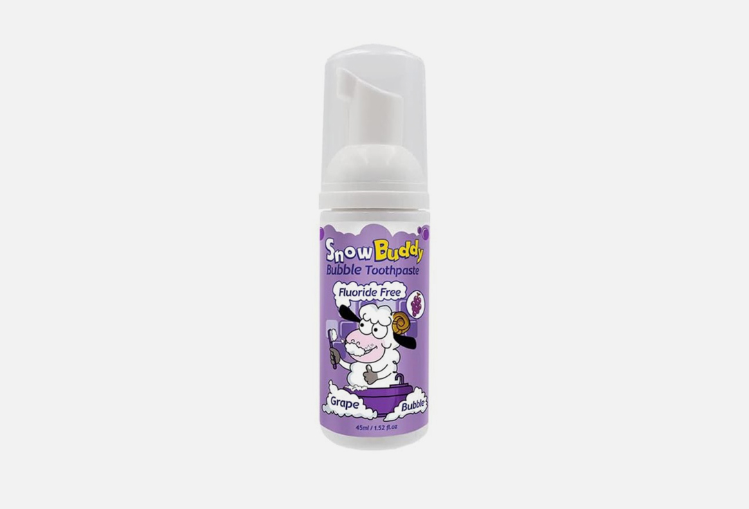 Snow Buddy Children's toothpaste-foam Bubble Grape