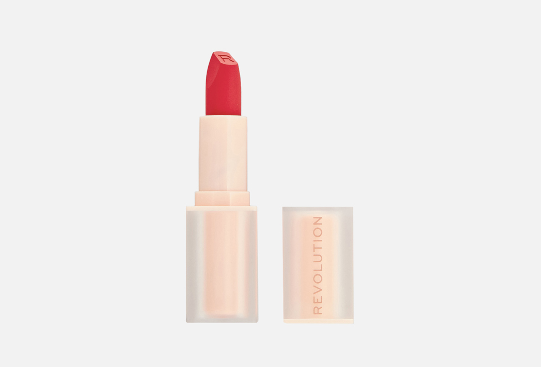 Lipstick MakeUp Revolution Lip Allure Soft Satin Vibe Red