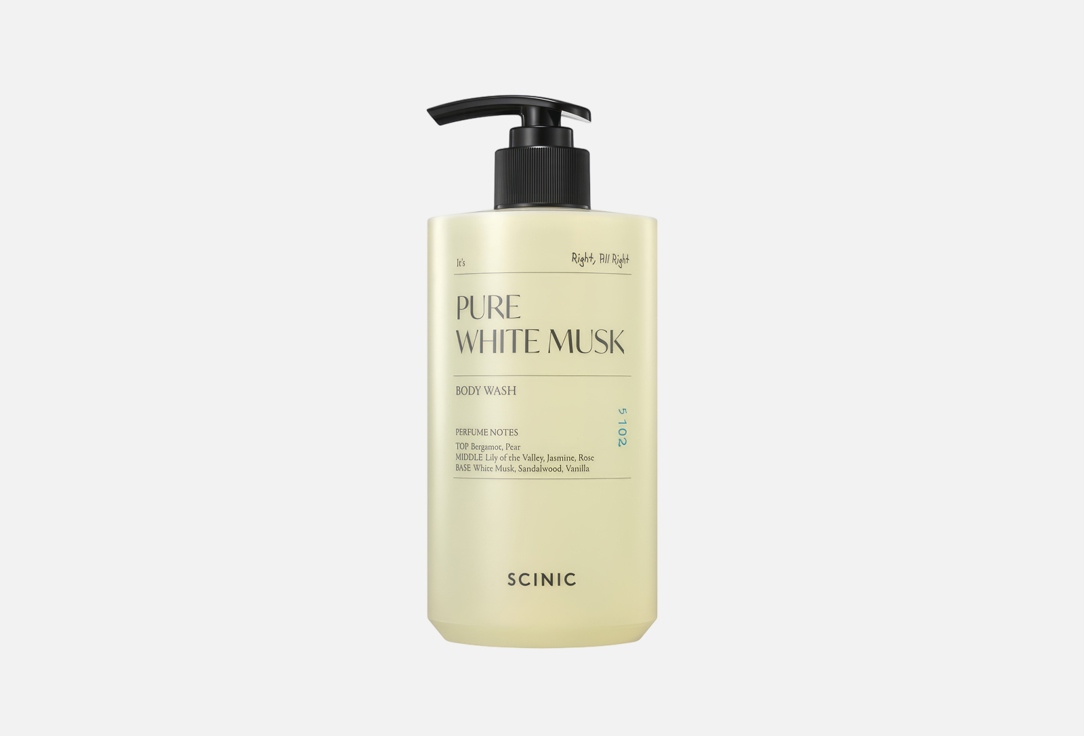 SCINIC Body Wash Pure White Mush