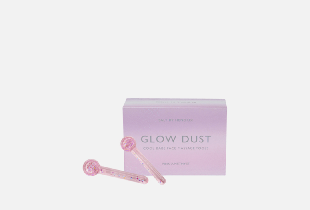 Salt By Hendrix Face Massage Tools Glow Dust Pink Amethyst