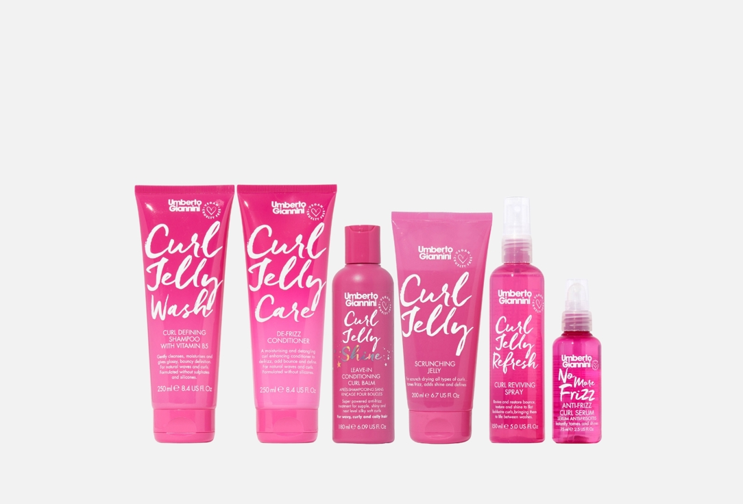 Umberto Giannini Curls Wash & Styling Set Your Best Curls