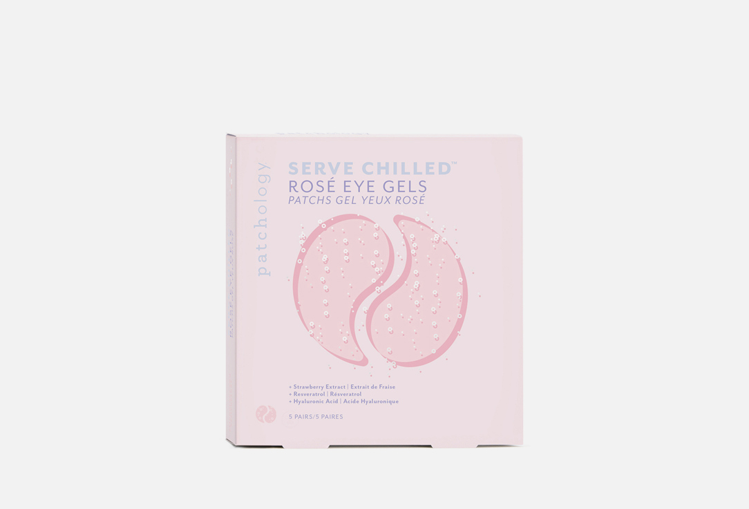 Patchology Eye gel patches Rosé