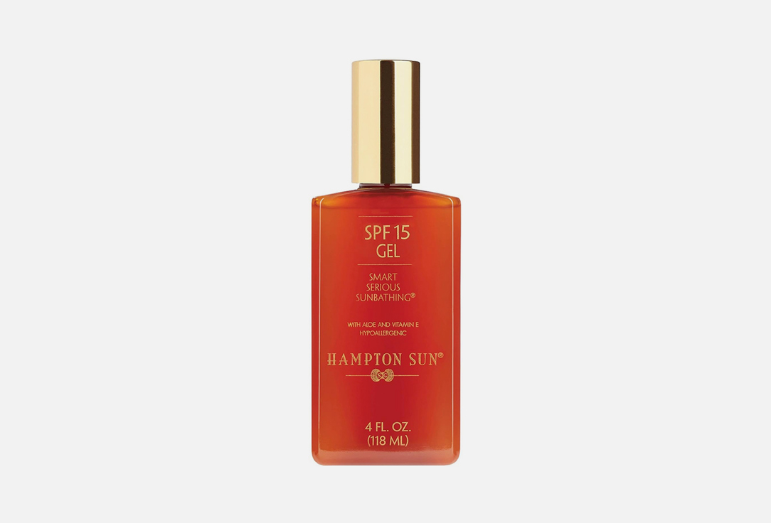 Hampton Sun sun tanning gel spf 15 sunscreen gel