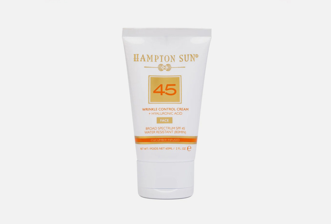 Hampton Sun sunscreen moisturizer spf 45  face cream 