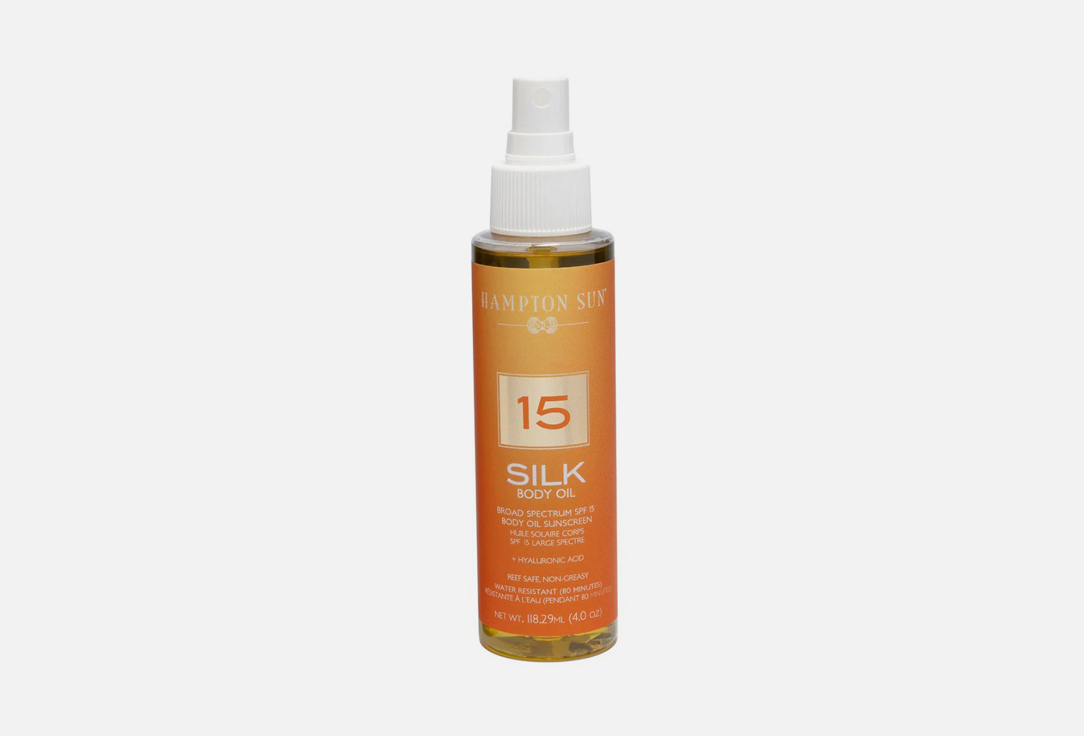 Hampton Sun Body Oil  SPF15  Silk