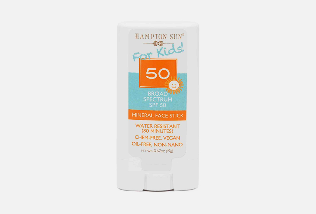 Hampton Sun sunscreen Face stick  SPF50  Mineral for Kids