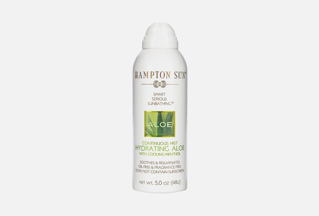 Hampton Sun refreshing face mist Hydrating aloe continuous mist