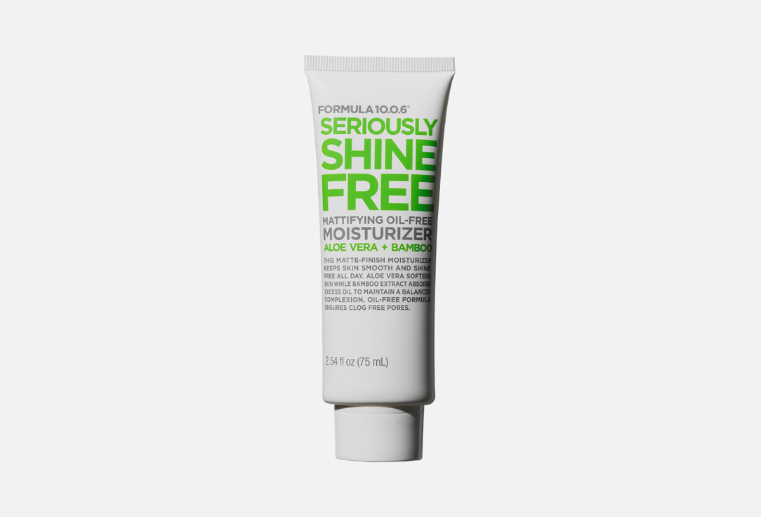 Formula 10.0.6 Matte-finish moisturizer Seriously Shine Free