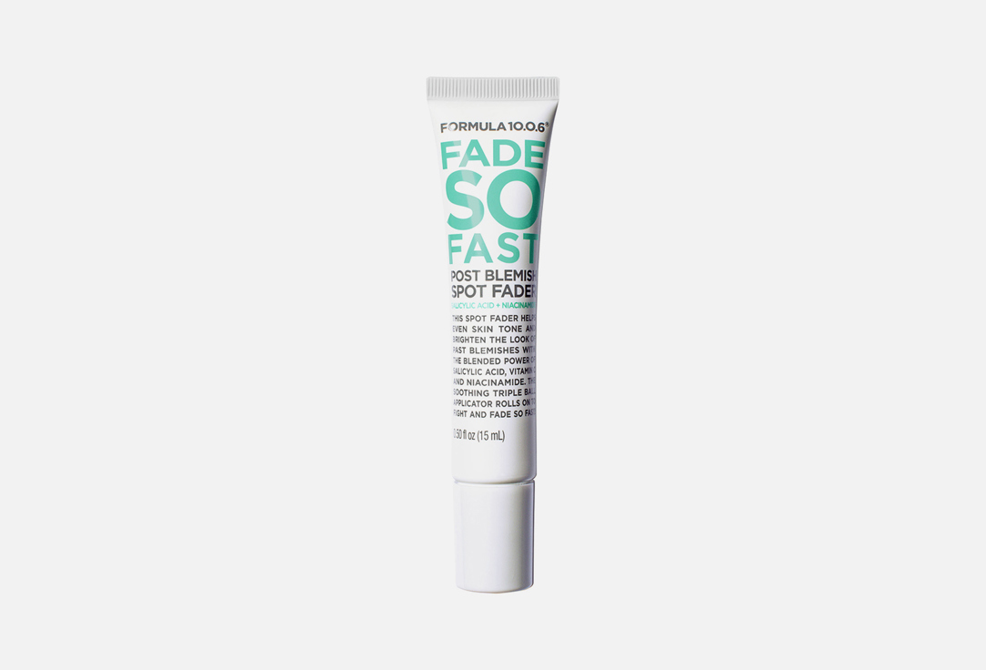 Formula 10.0.6 Treatment for facial blemishes Fade so fast post blemish spot fader