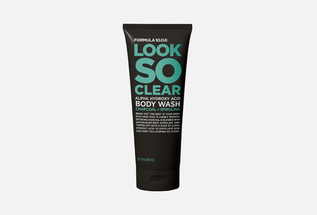 Formula 10.0.6 AHA body wash Look so clear