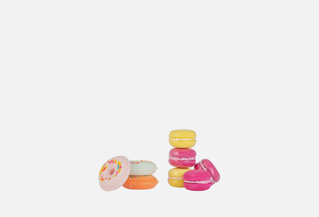 Bubble T bath bomb gift set Confetea donut and macaron