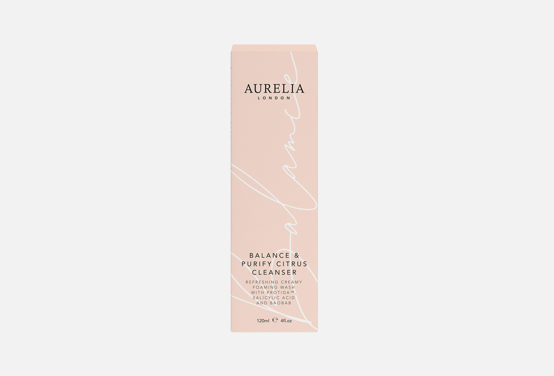 Aurelia Exfoliating gel cleanser Balance & purify citrus cleanser