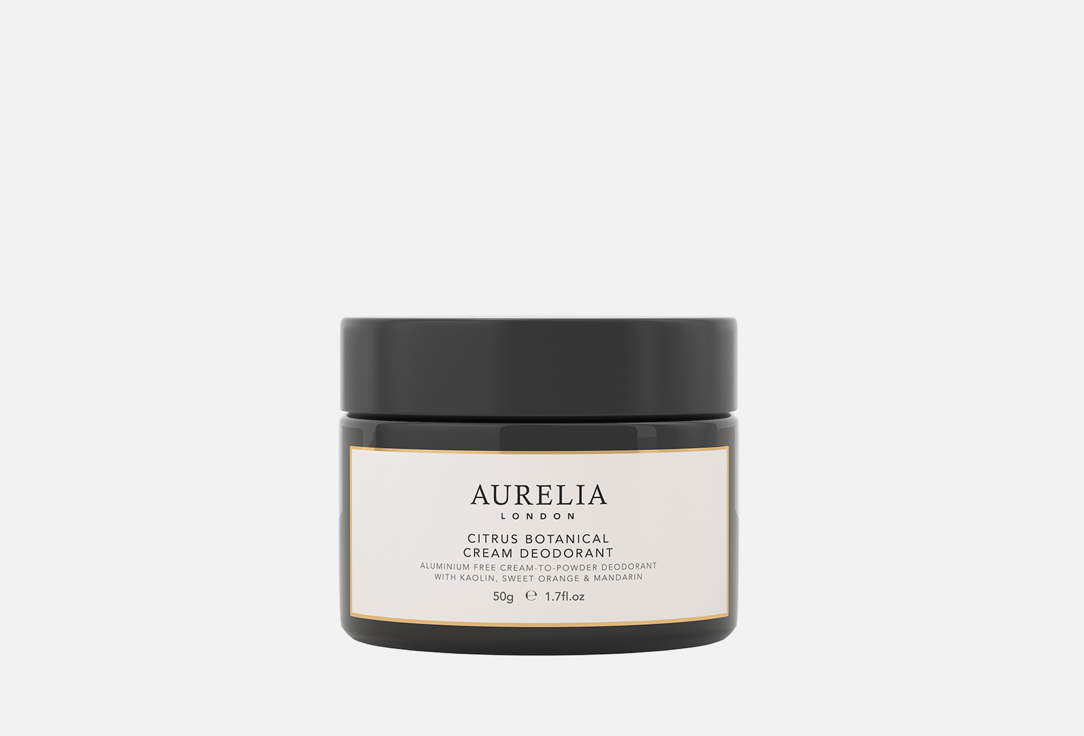 Aurelia Natural deodorant Citrus botanical cream deodorant