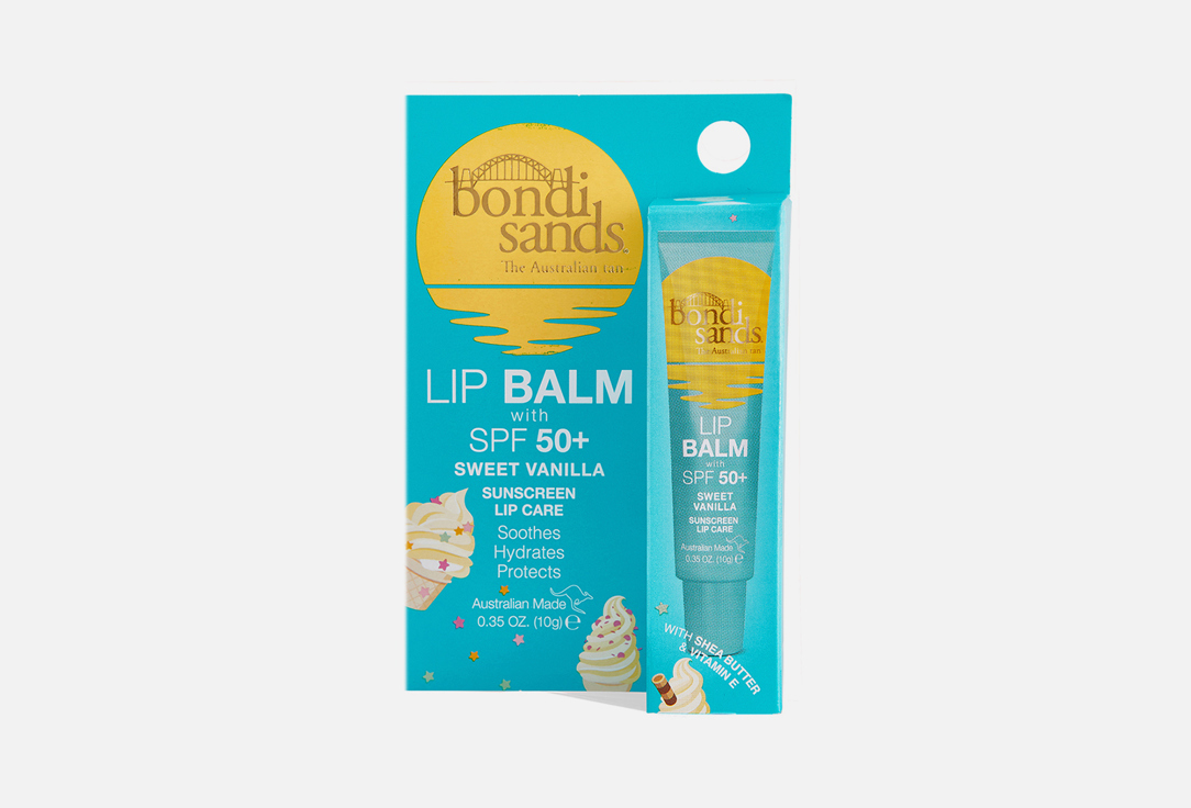 Bondi Sands Nourishing Lip Balm SPF 50+ Sunscreen Lip Care Vanilla