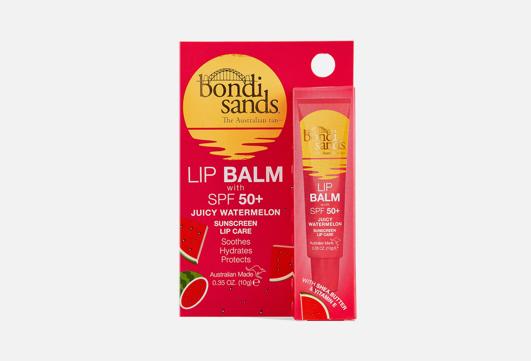 Bondi Sands Nourishing Lip Balm SPF 50+ Sunscreen Lip Care Watermelon