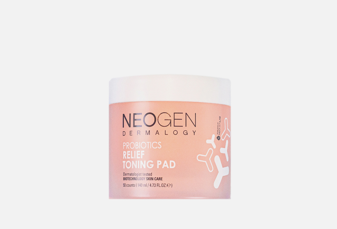 Neogen dermalogy Face toning pads PROBIOTICS RELIEF