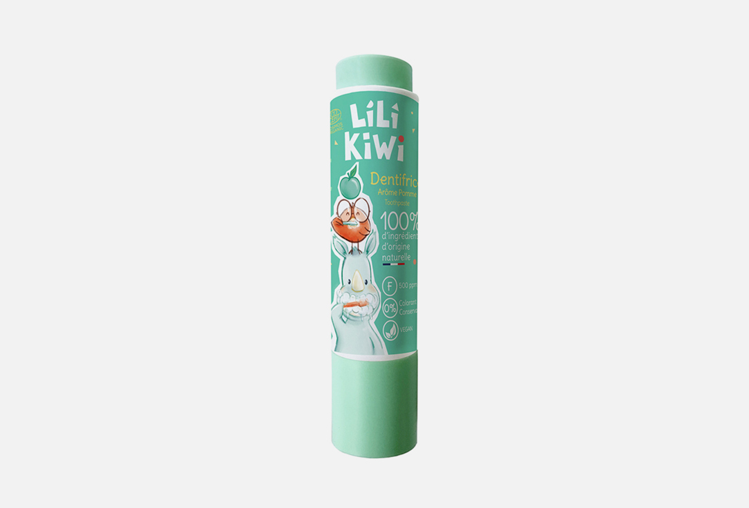 LiLi KiWi Toothpaste Fluoride Apple