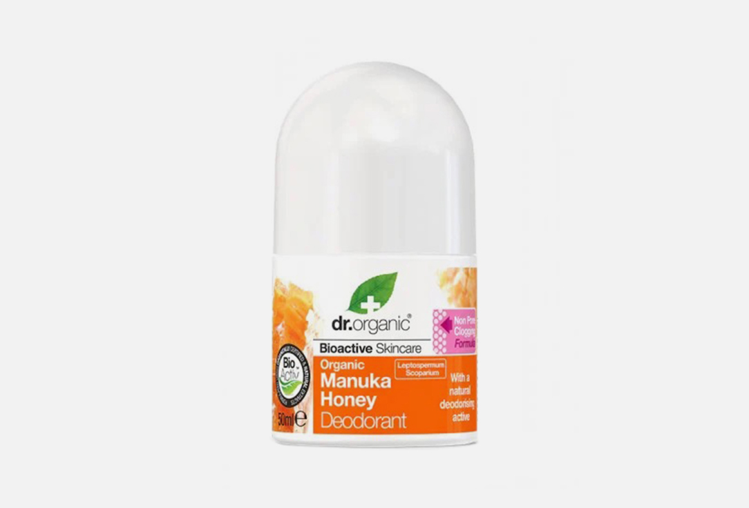 Dr.Organic Deodorant RollOn Manuka Honey