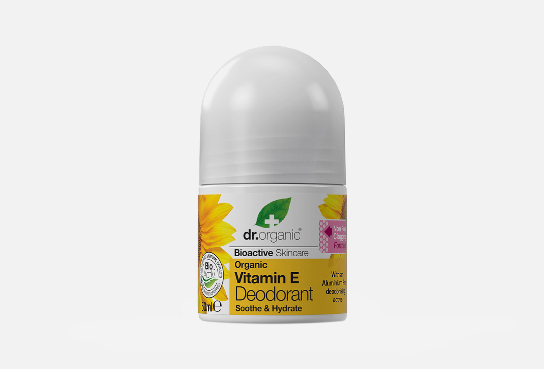 Dr.Organic Deodorant Vitamin E Rollon