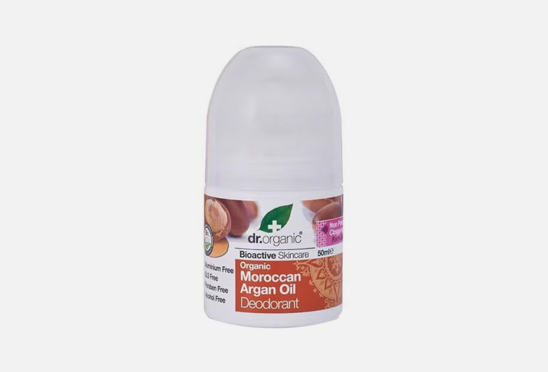 Dr.Organic Deodorant RollOn Moroccan Argan 