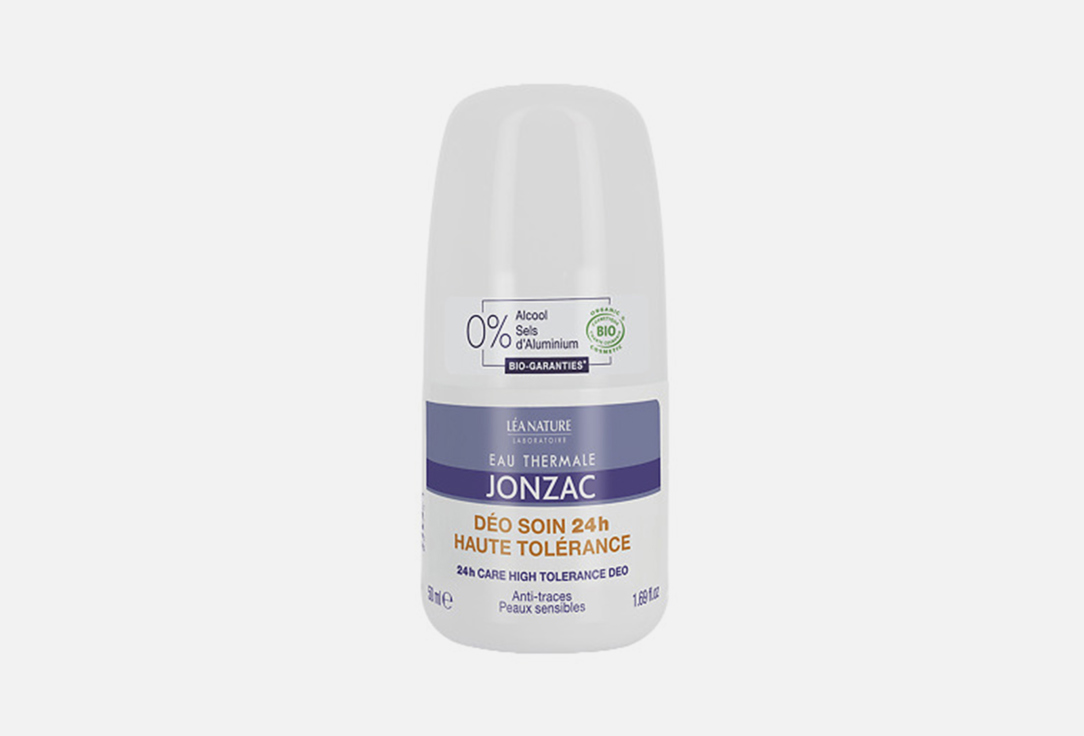 Jonzac Deodorant Roll-on 24H High Tolerance