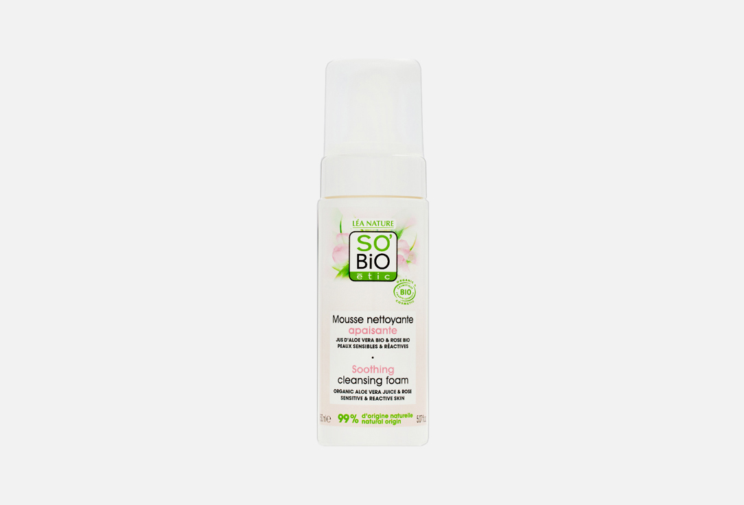 SO BiO etic Cleansing Foam Aloe Vera