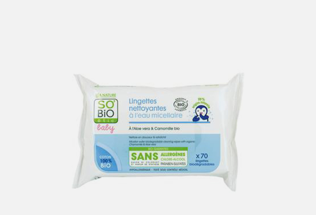 SO BiO etic Wet wipes Micellar Baby