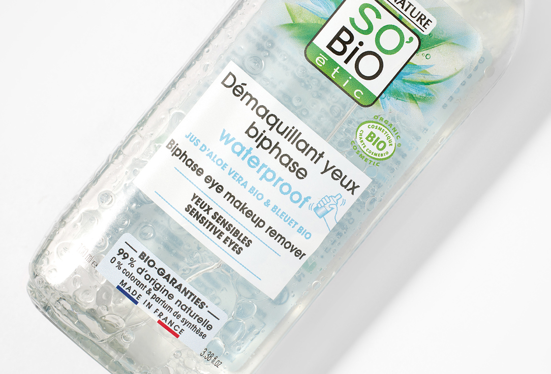 SO BiO etic Water-Resistant Makeup Remover Waterproof