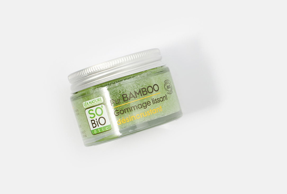 SO BiO etic Face Scrub Bamboo